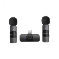 BOYA BY-V2 Ultracompact 2.4GHz Wireless Microphone System for iOS Device